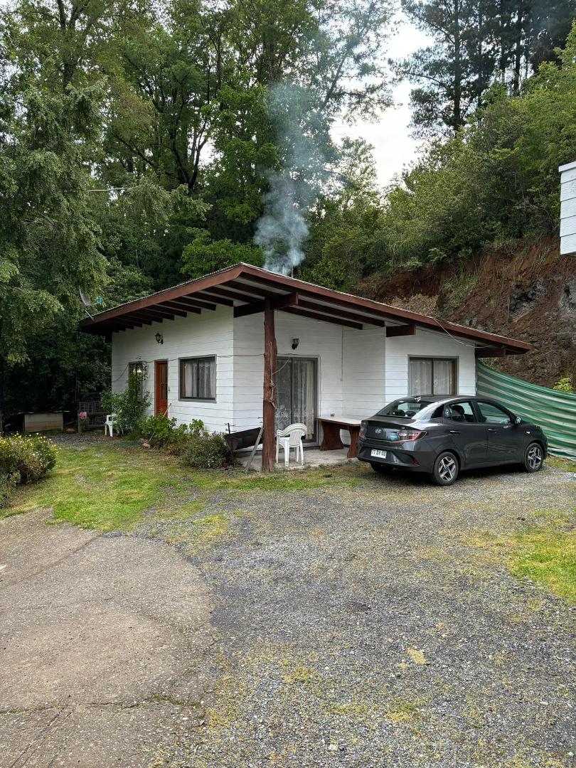 This was our cabin on the outskirts of Pucon