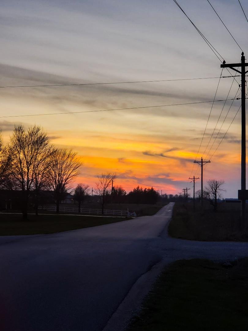 My first Montgomery indiana sunset  3/17/2020