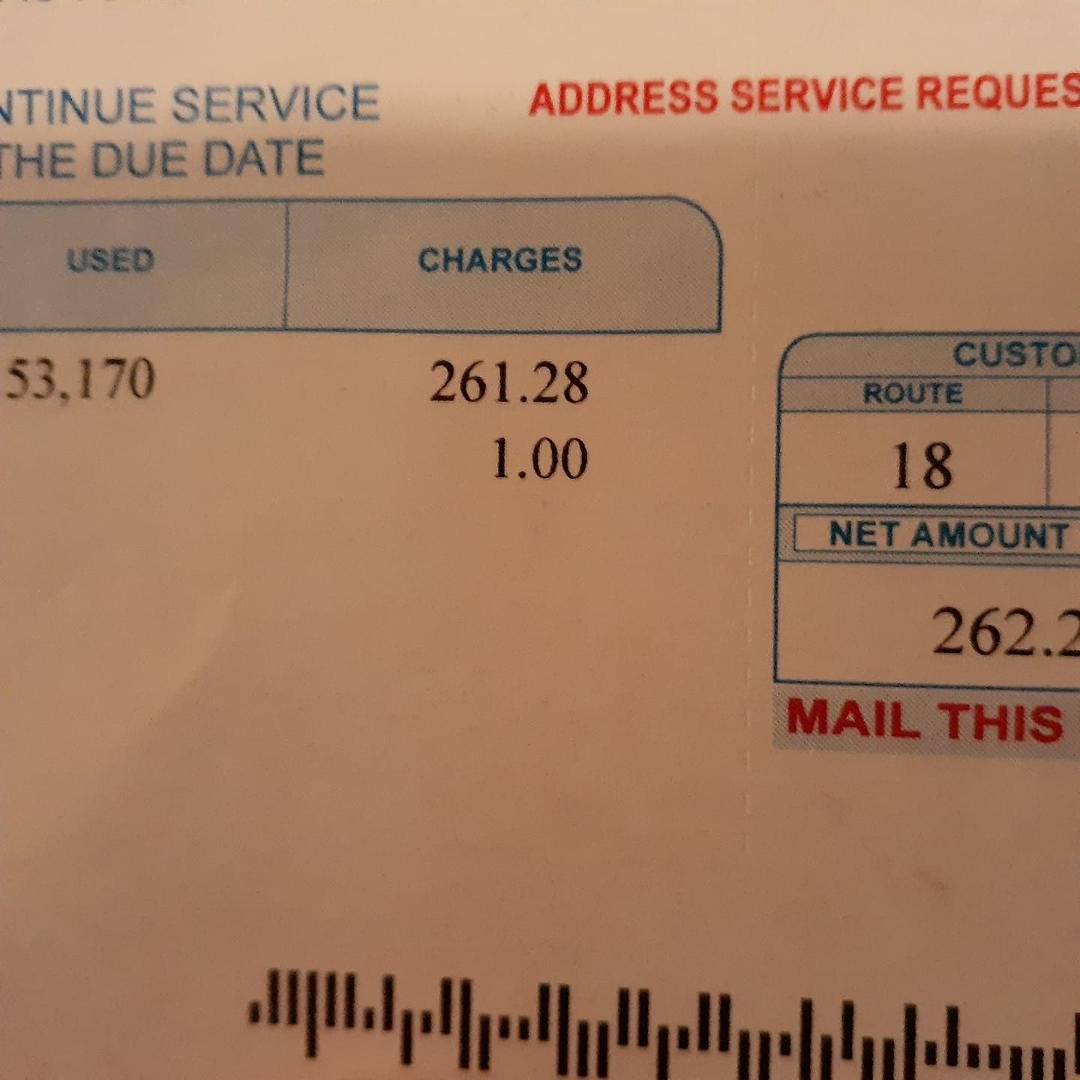 53,170 gal. Of water went thu my little house