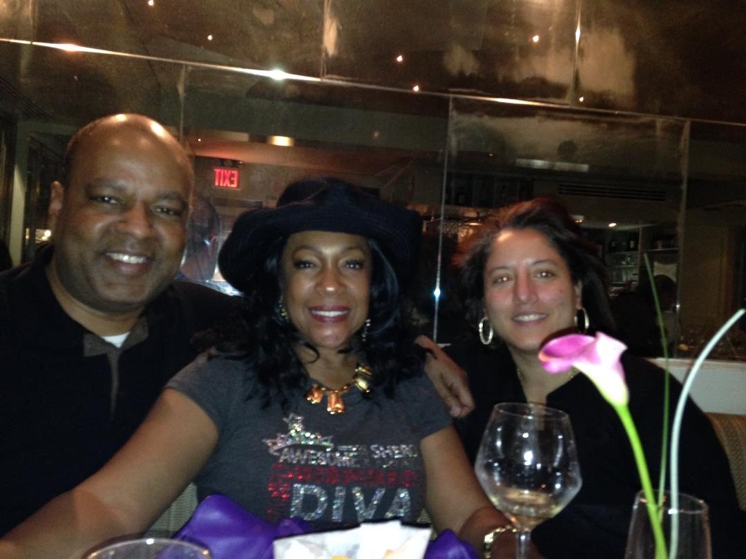 Mary Wilson of "The Supremes" She was a Supreme Lady. 
Rest in Heaven Mary.