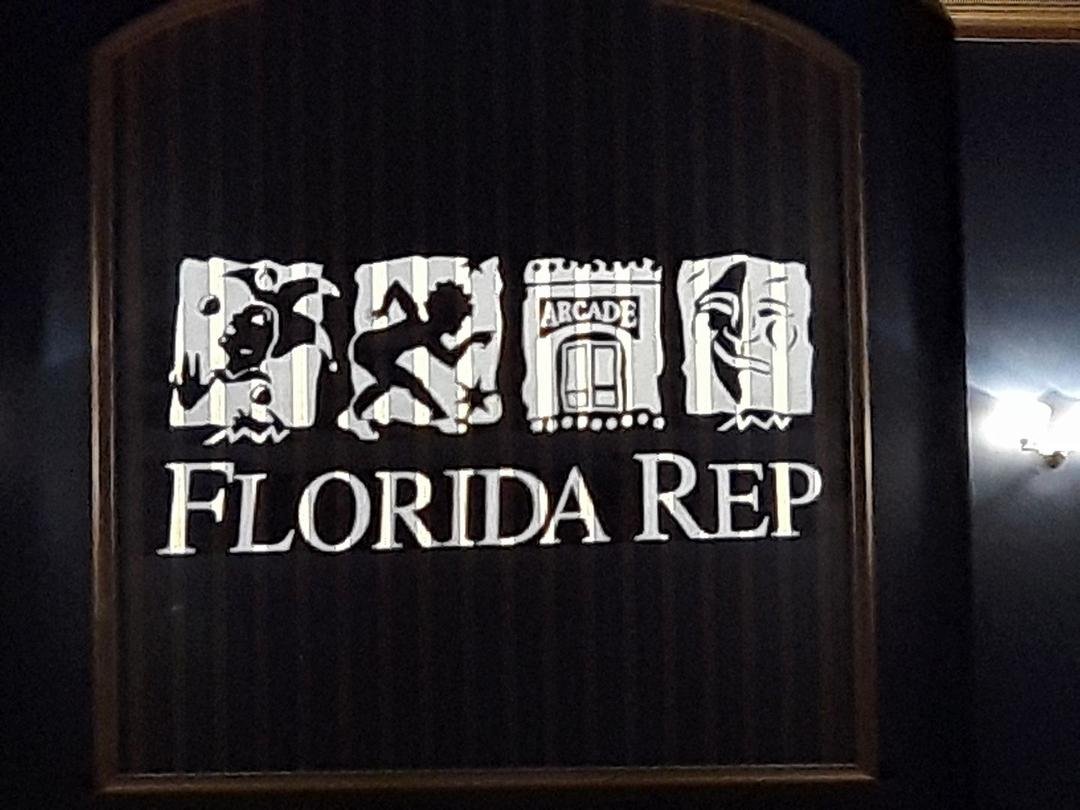 At Florida Repertory Theatre in Ft. Meyers for The Last Night of Ballyhoo.