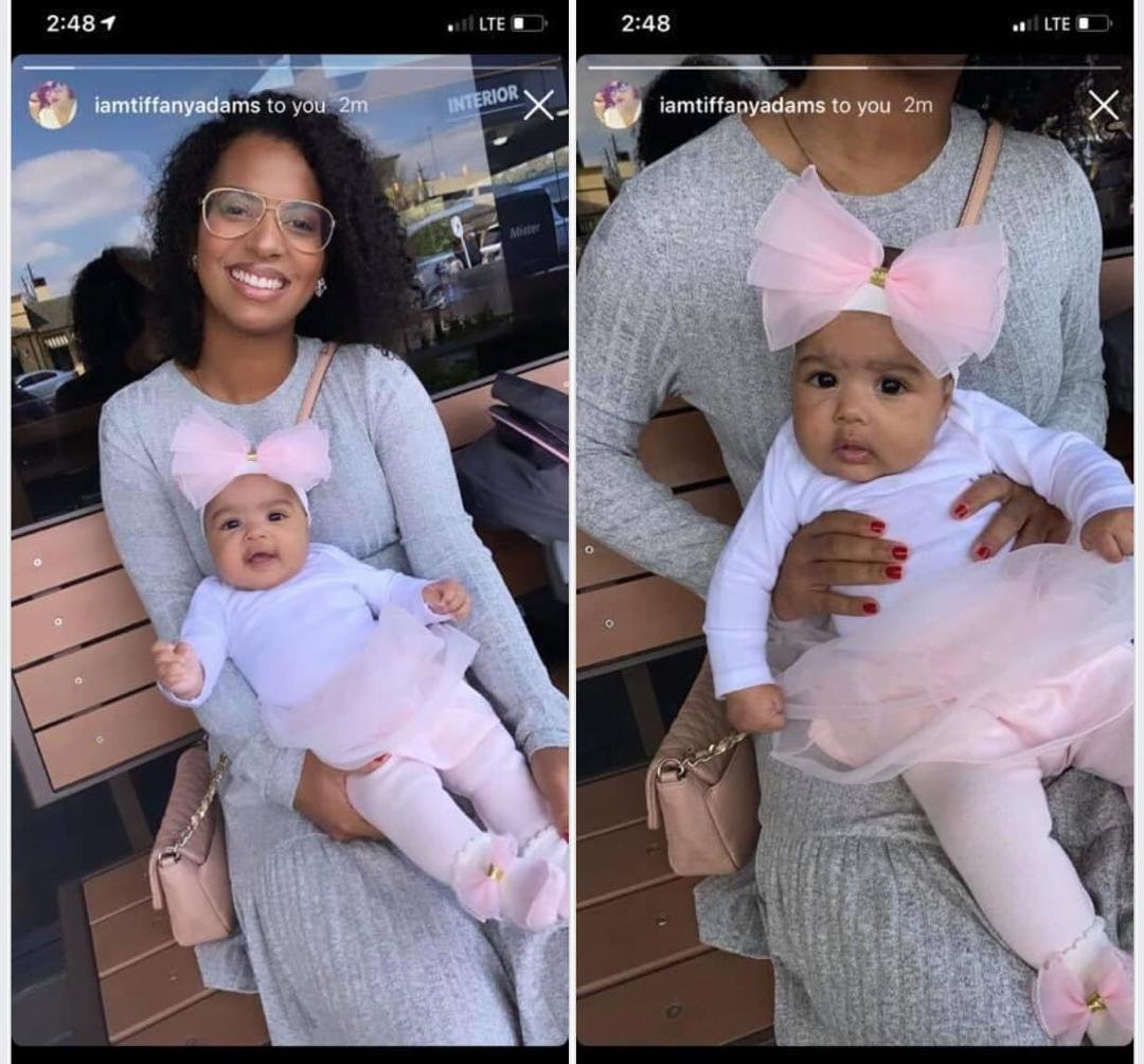 So proud of our beautiful granddaughter Destiny and great-granddaughter Asajdah.
Muy orgulloso de nuestra hermosa nieta Destiny y bisnieta Asajdah.