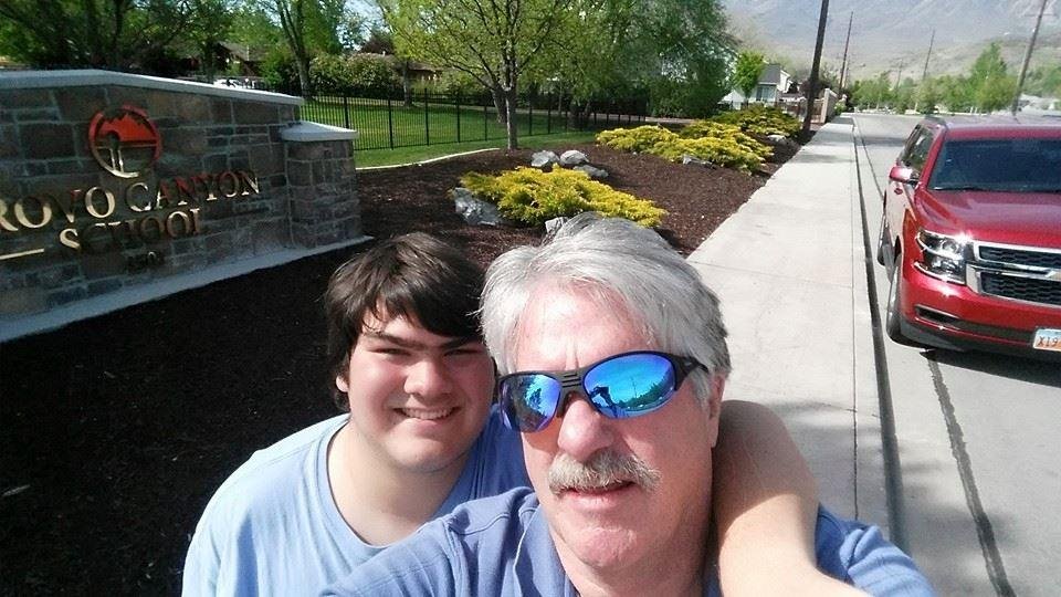 In Provo. Utah with Michael  for the weekend.