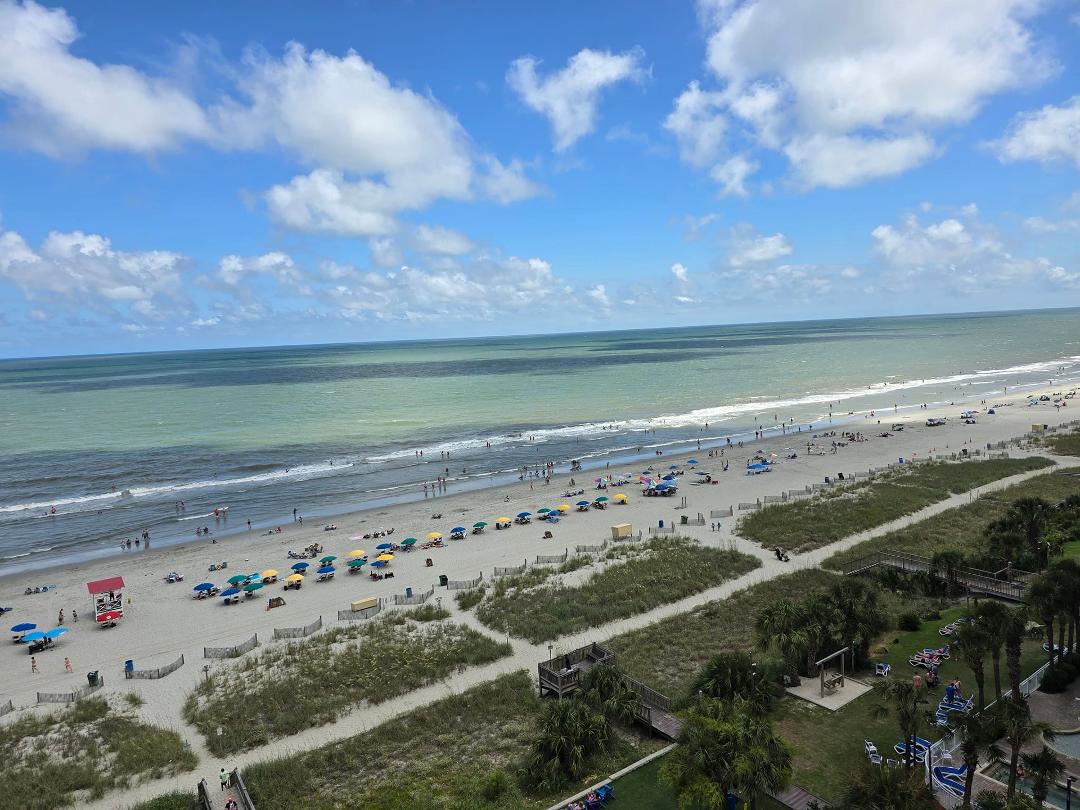 Made it to myrtle beach. Nice weather. Traffic not bad.