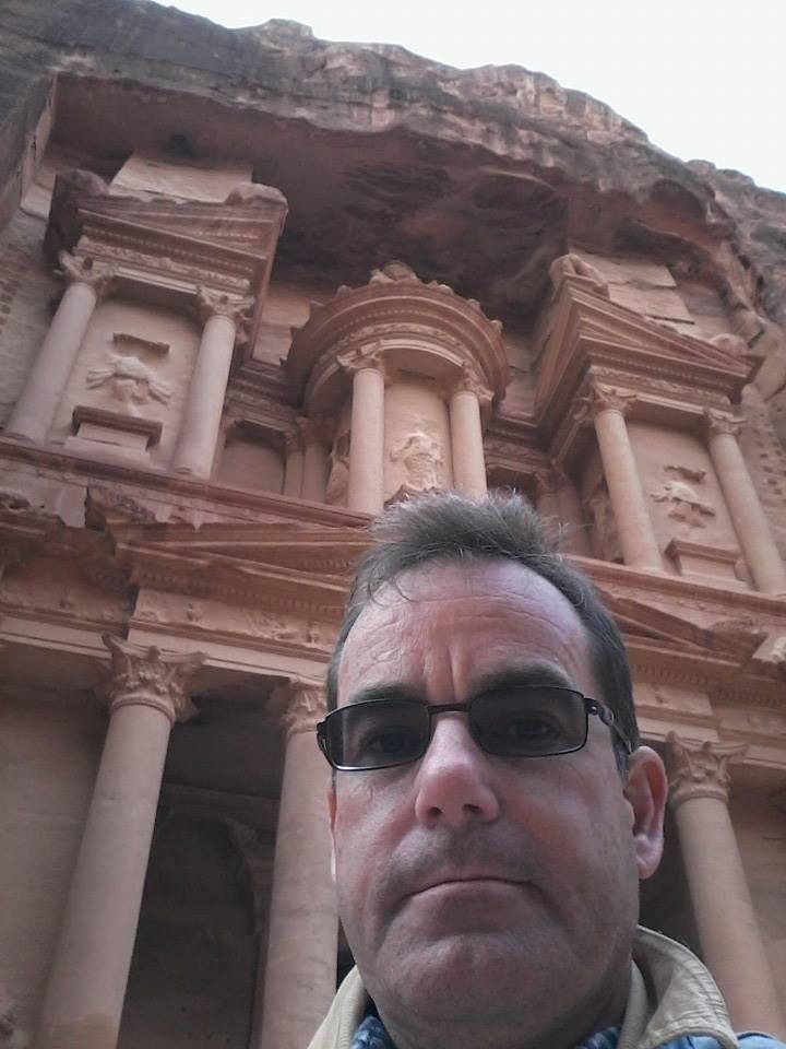 Selfie in Petra.
