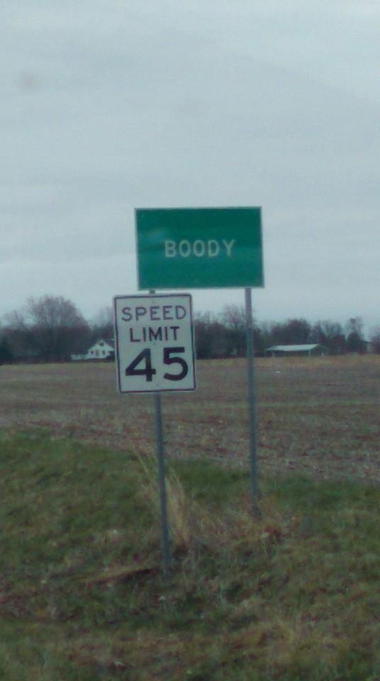 Just driven through boody Illinois