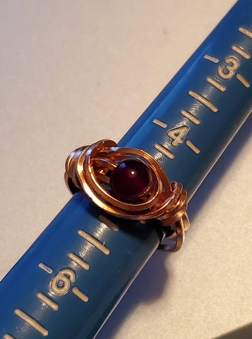 This one is made with a small stone