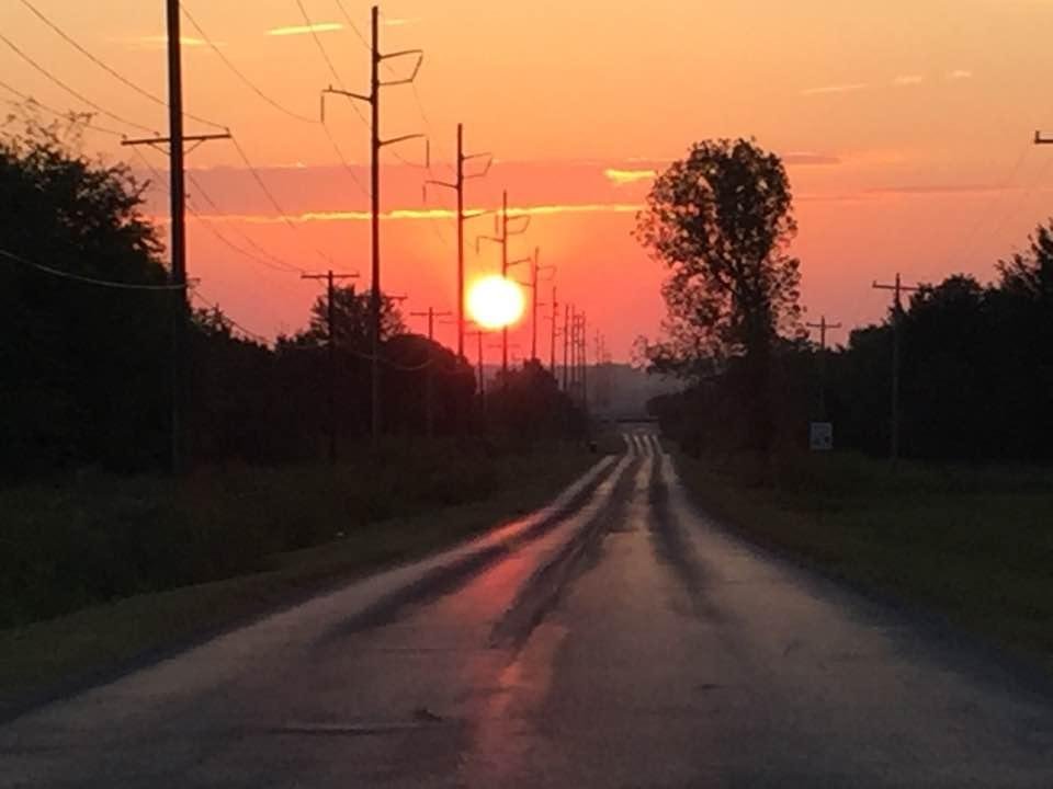 Monday morning sunrise