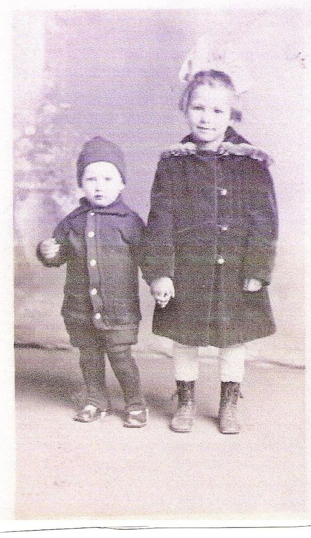 My mom, Elsie, left and her sister Catheryn back in the early 1920's.