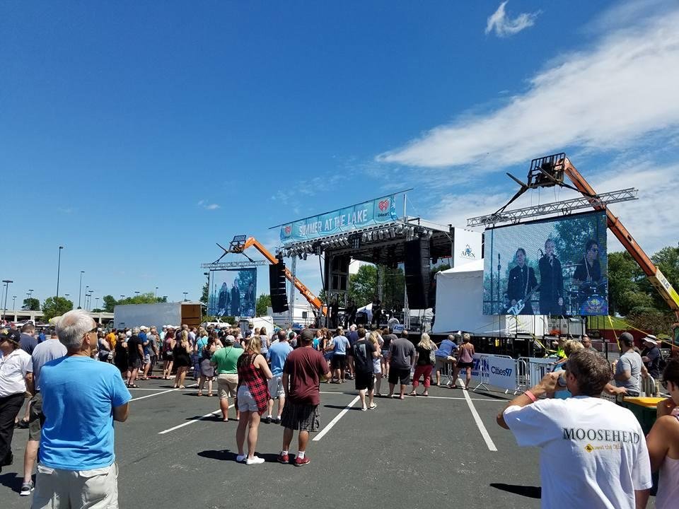 Great band at Rib Fest