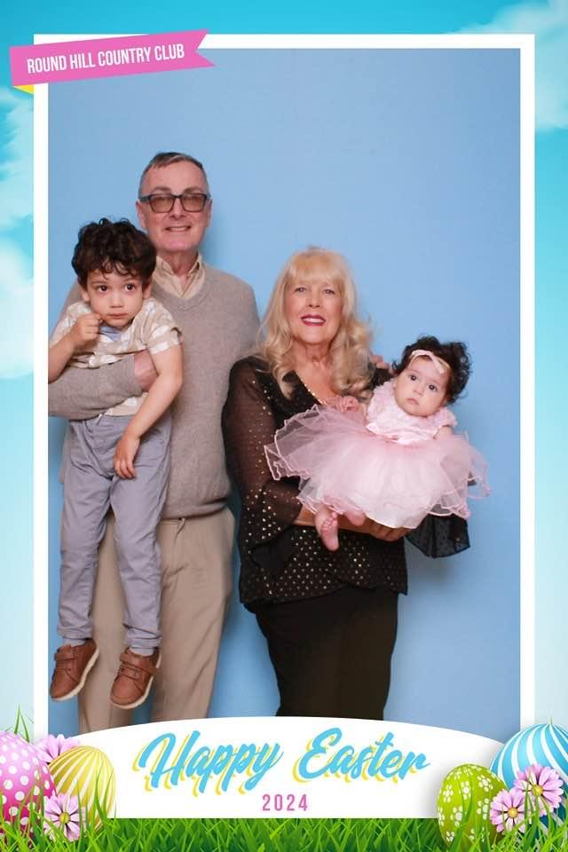 Easter with my grandchildren! Thank you Muzi and Mallory for hosting.