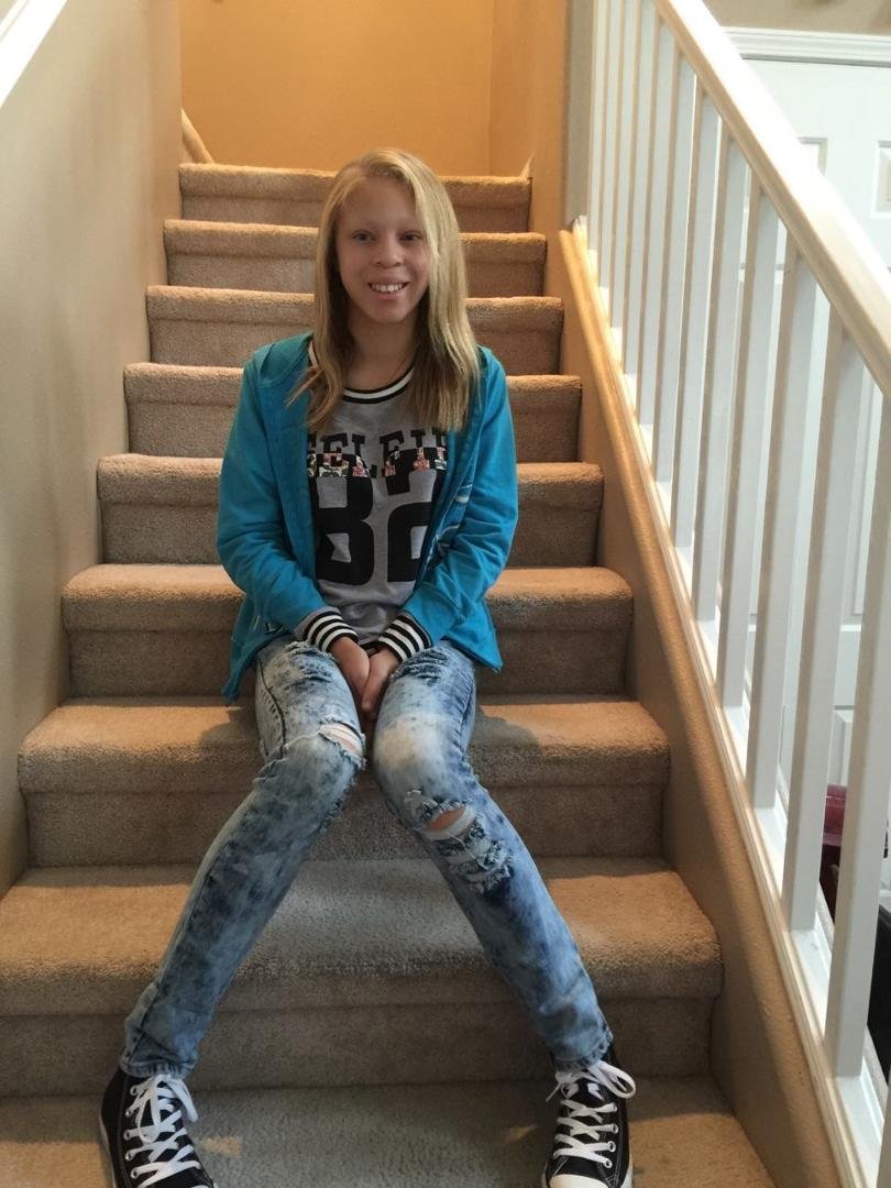 Paylin (granddaughter) 11 yrs. old - All Legs