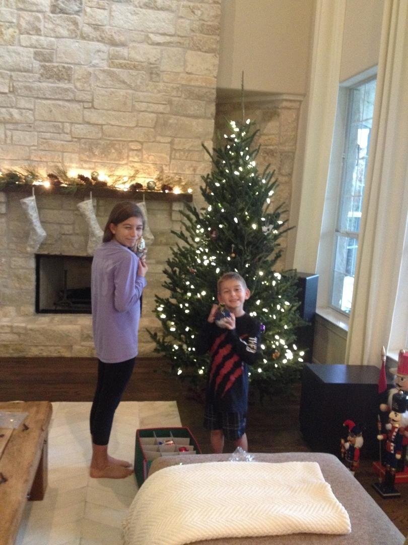 Rock'in around the Christmas tree - it's that time of year