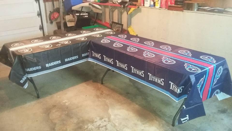 Getting ready for the big game on Sunday