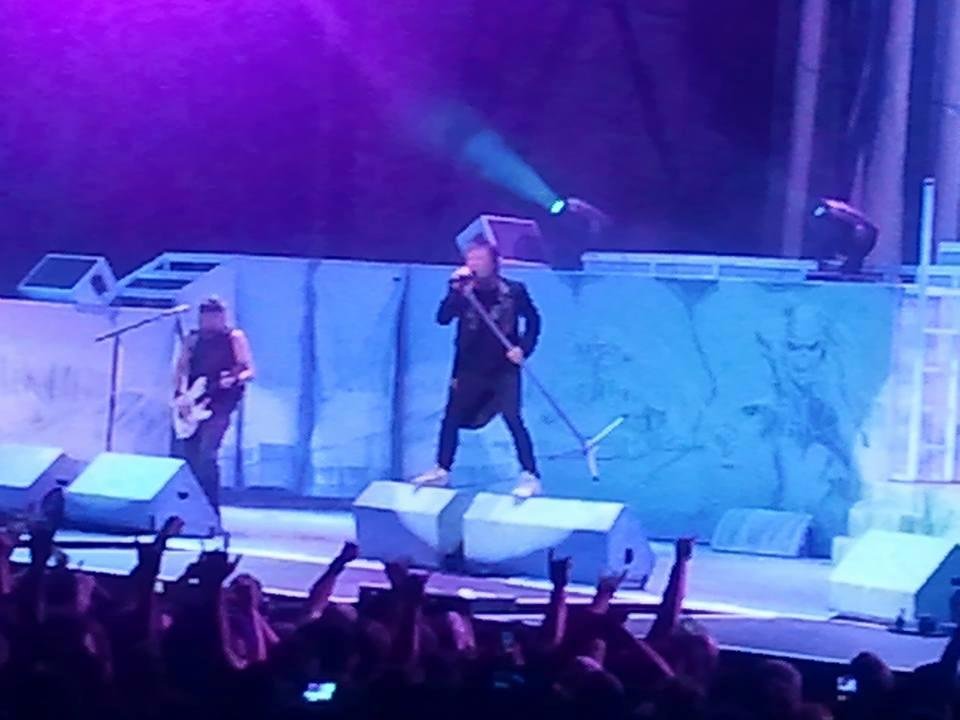 Iron Maiden's Bruce Dickinson.
