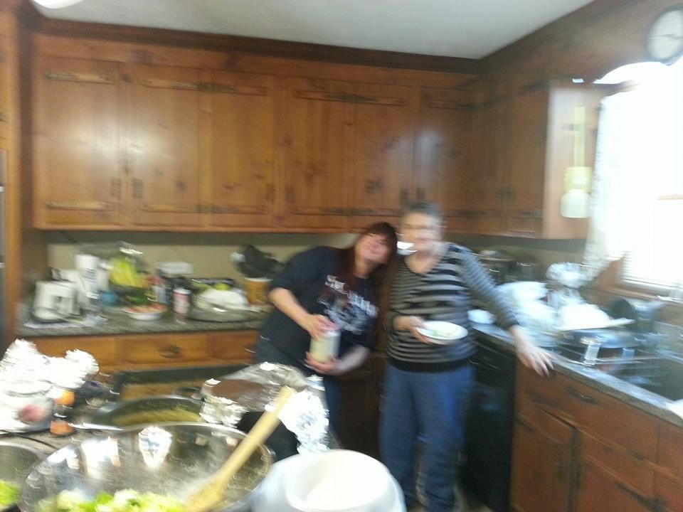 My sister and nanny O