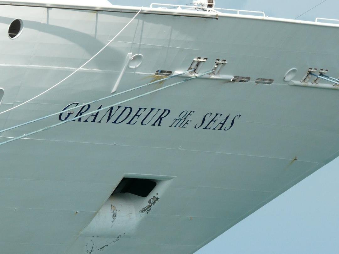 The ship we were on on our cruise