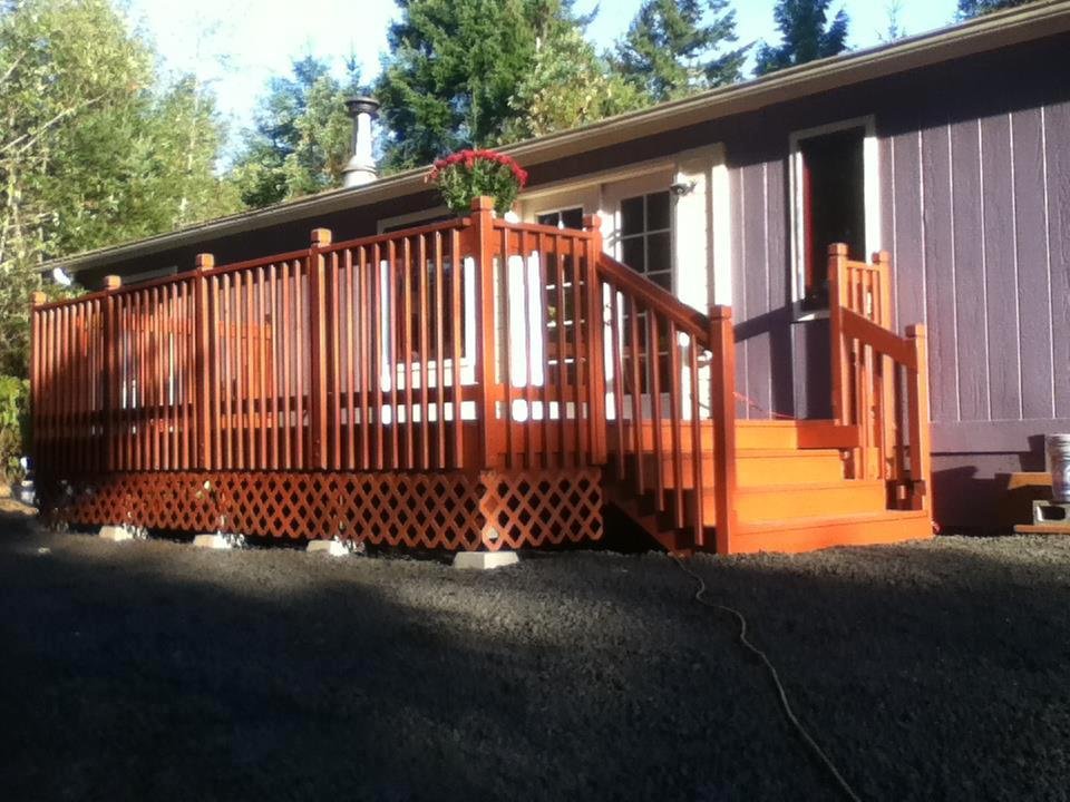 Our decks are officially finished as of 9/29/2012!