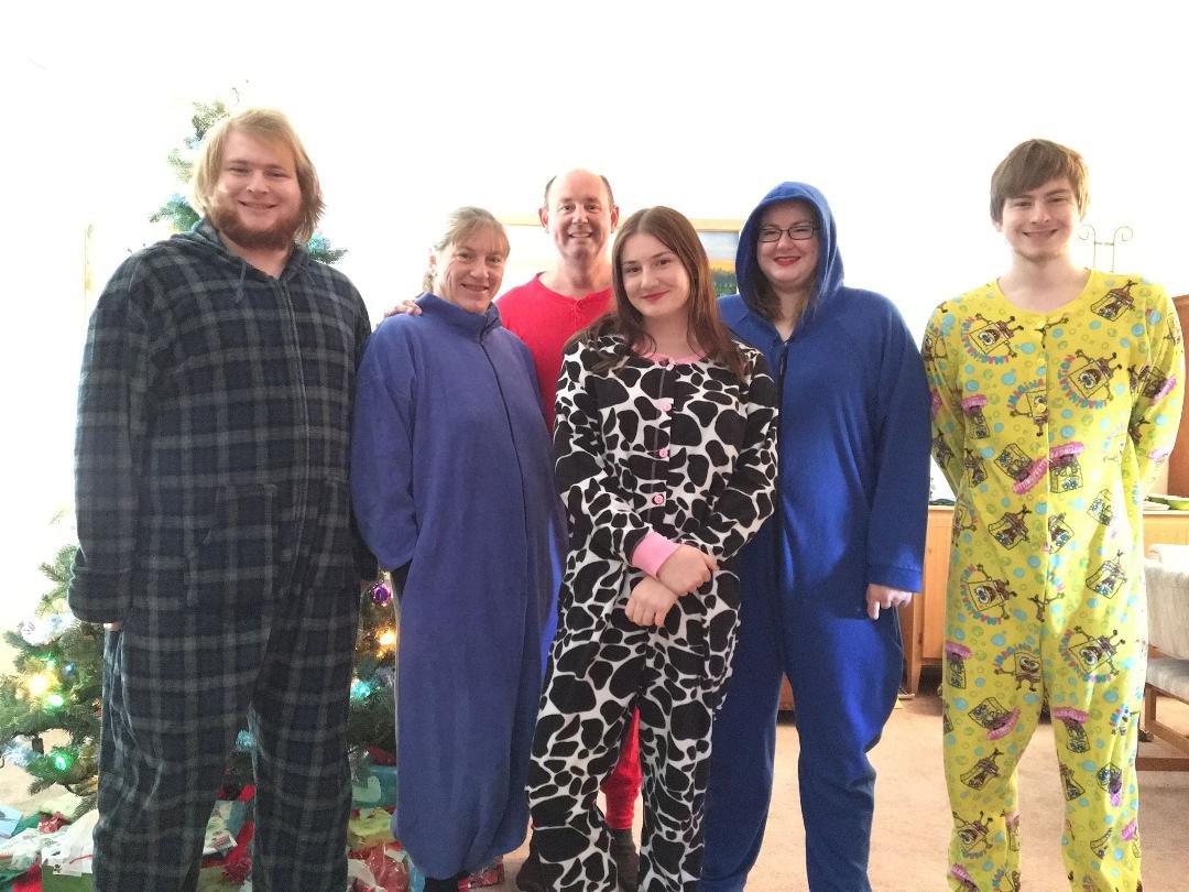 We thought we would start Christmas morning in style!!