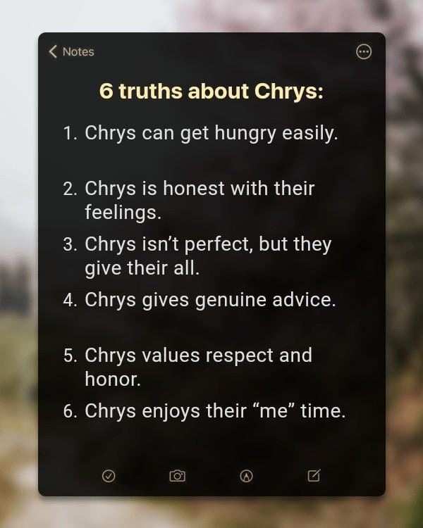 Chrys White-Parker's album, Mobile uploads
