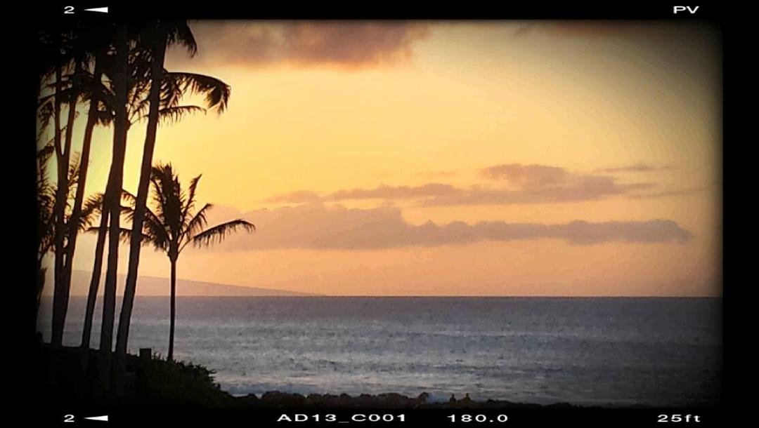 Last sunset in Maui. Headed home tomorrow evening. It was a great family Christmas!