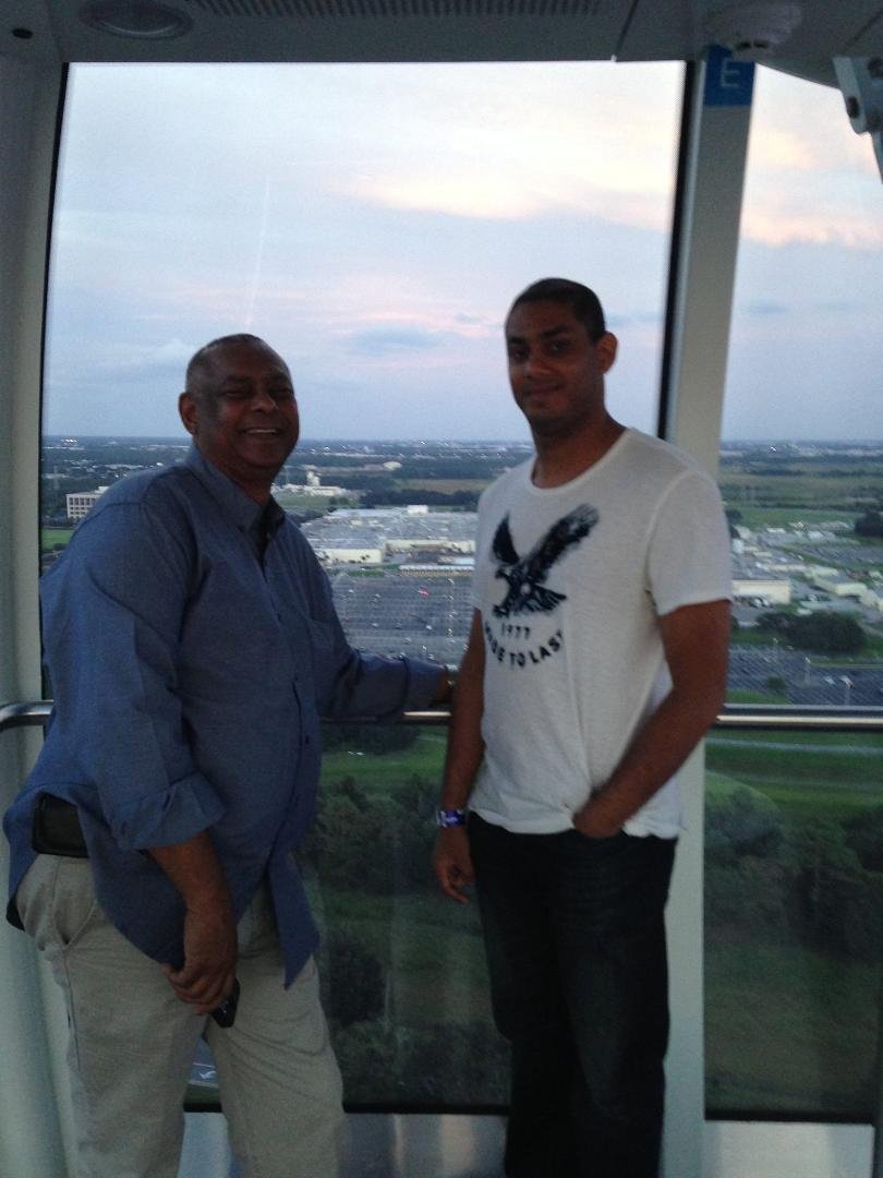 Me and Dad.