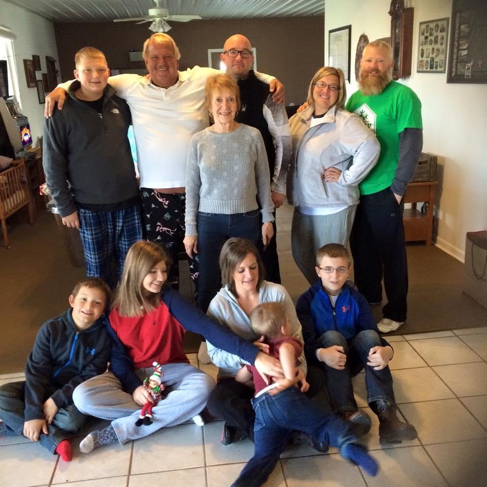 A GREAT Christmas with my family. Love them all and glad we're together