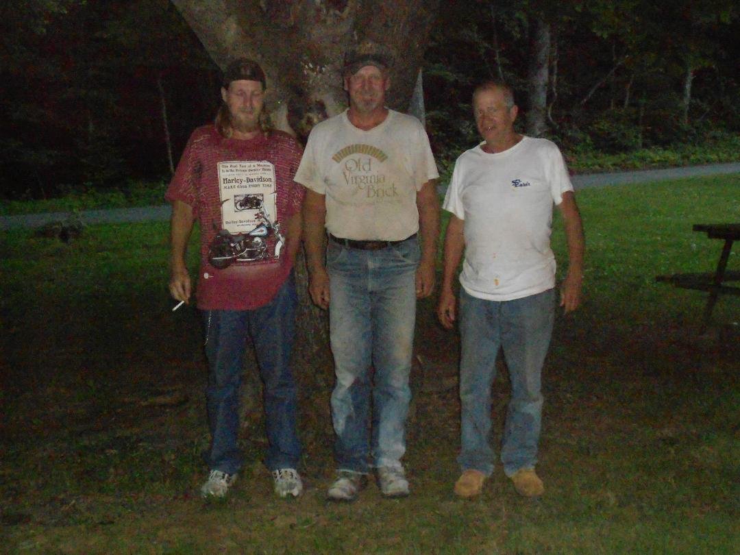 center is wayne weakley ,left is his son,