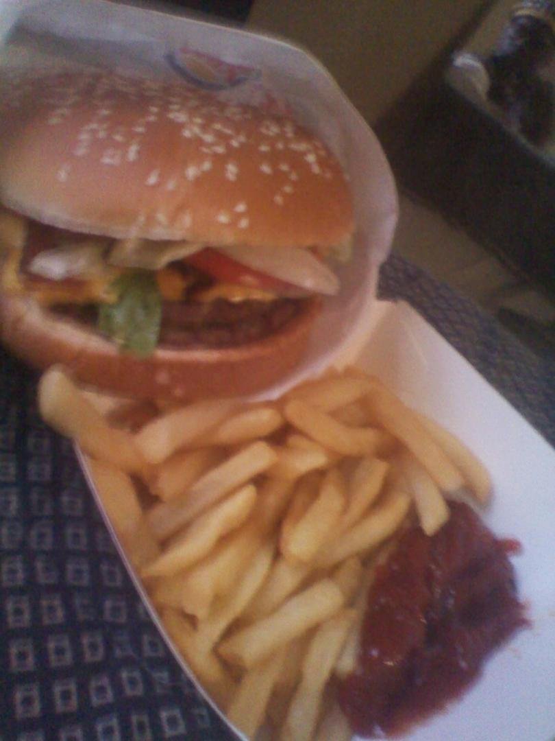 Bout to go h.a.m-burger