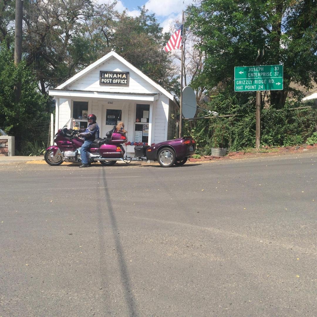 Imnaha OR check point 7 Rose City check points in 3000 miles