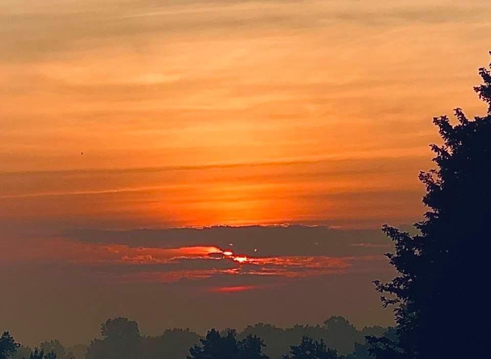 Another beautiful sunrise today.