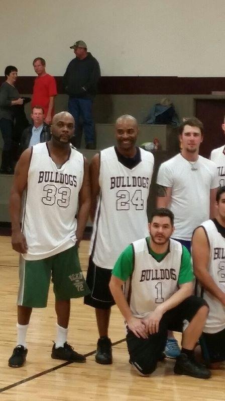 I enjoyed put on a bulldog jerseys again and playing wit family and friends.