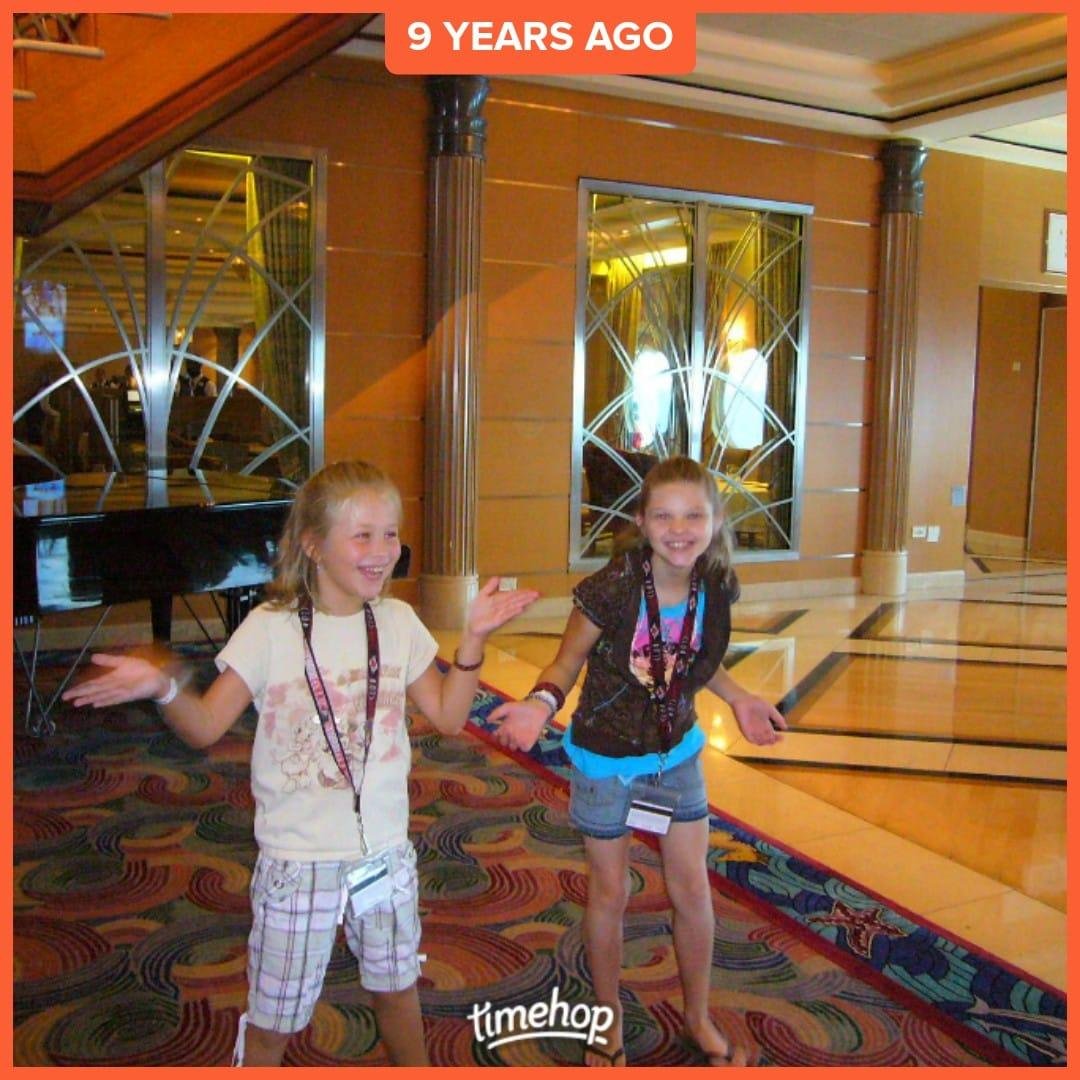 Well, they are grown up now.