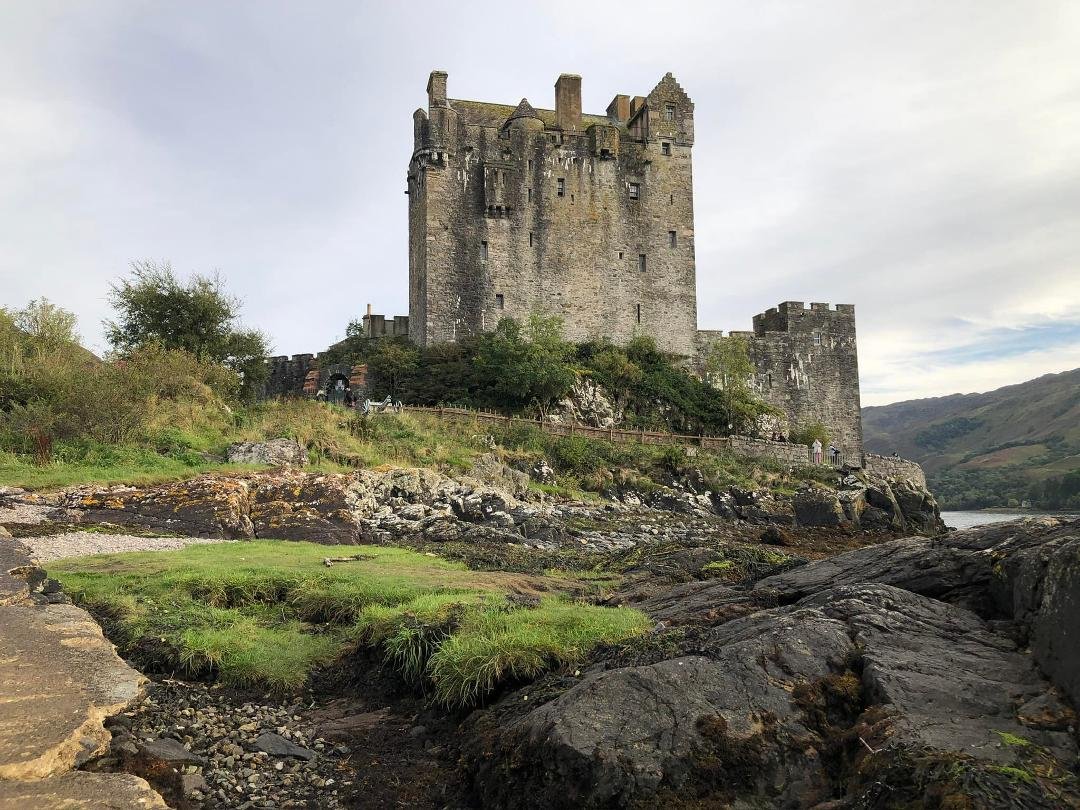 Eliean Donan Castle from another viewpoint.