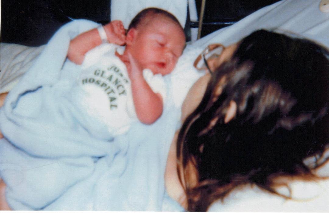 Matthew thought you might like to see what you and I looked like 34 years ago on February 3, 1984.  I had planned to post this earlier this week, but just now found it again in my computer.  Love you, mama