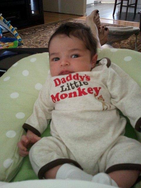Getting bigger! Precious Gavin!