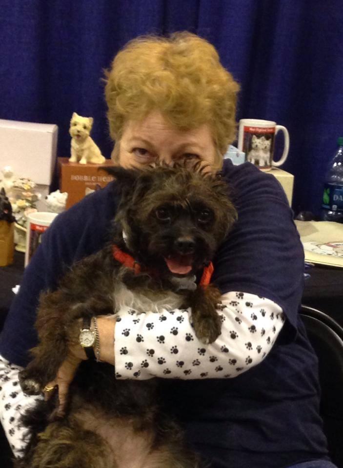 Cassie, homeless dog gets a home after only a two year effort, including the Goffs helping to foster her.