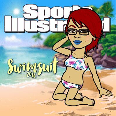 Kate Upton has nothing on me,hahaha!