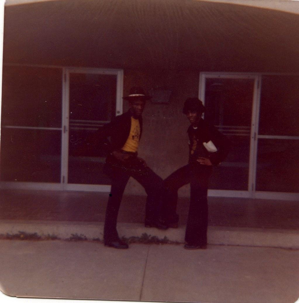 Today is my 42nd anniversary of becoming an Alpha. In this picture is my ship Johnny Davis and Me