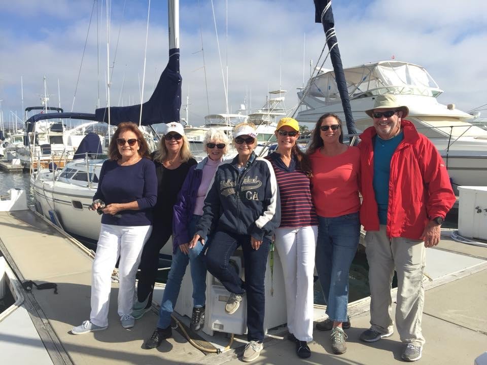Great day of sailing in Newport Beach, CA