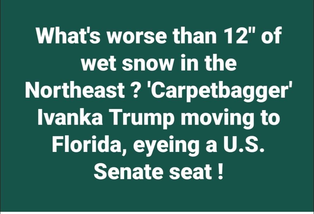 Then on the other hand, our current senators are nothing to brag about.