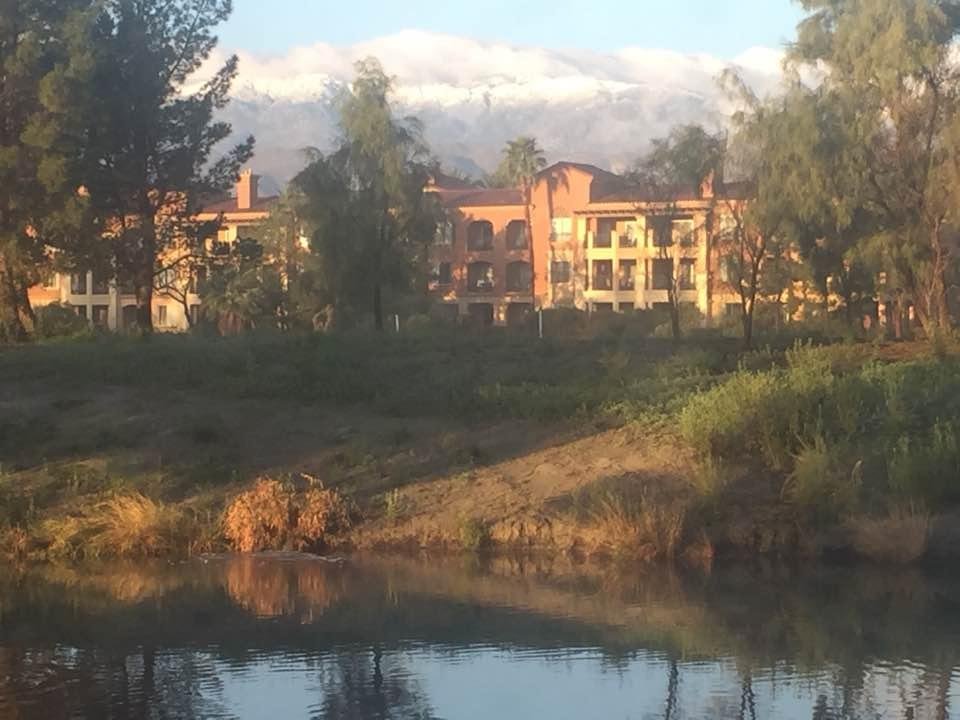 Snow in them mountains, sunshine in the air, looks like the next few weeks will be warm & fair! Whoa, maybe a new verse to an old song? Name the tune and band - if you can!