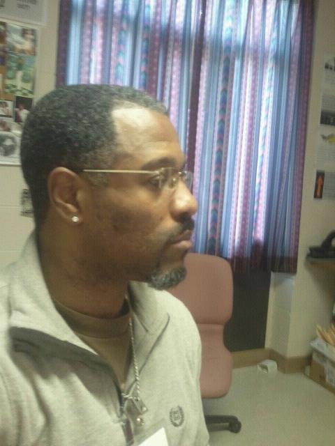At work preparing to leave