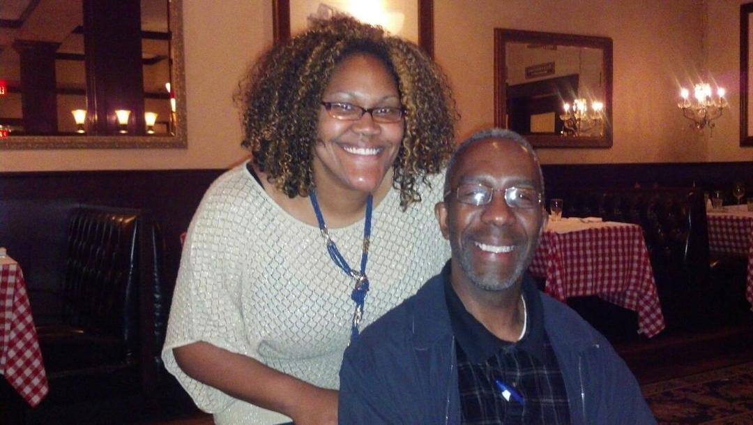 The Family and me - at Maggianos Restaurant in Cherry Hill, NJ.