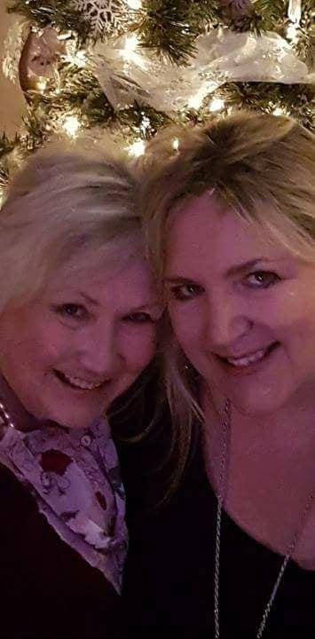 I love this photo...I love the beautiful woman beside me....my niece Jean