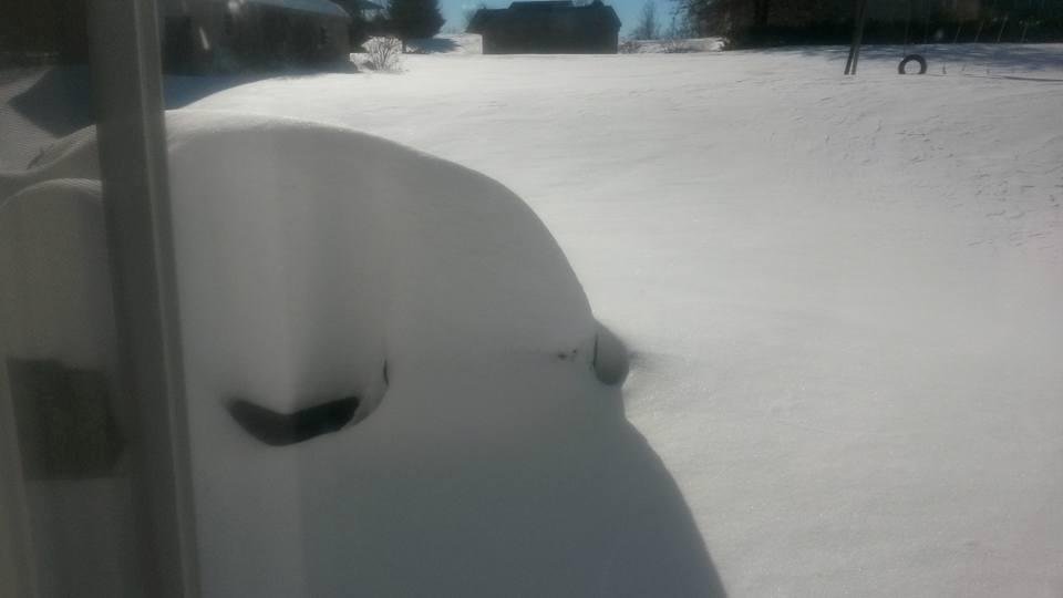 I think my patio table is under there!