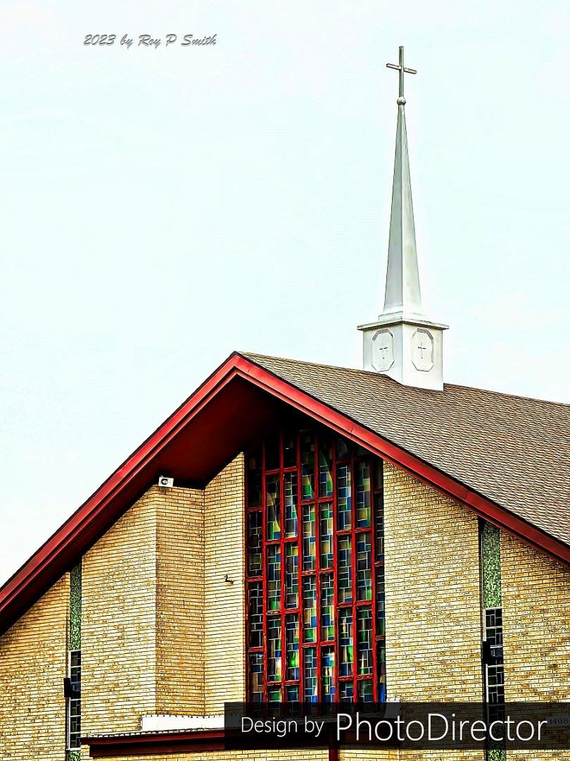 A picture that I took yesterday afternoon, across from Meadow Heights Baptist Church on Vandalia Street in Collinsville.
