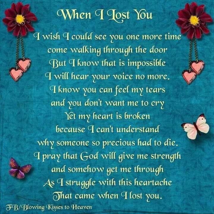 My sweet loving husband I miss u so much.