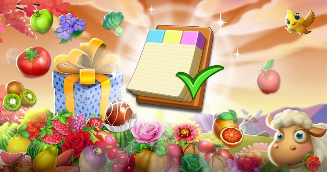 Ruth has finished an order in Family Farm and received a full truck of rewards! Now Ruth is sending you FREE Tree Fruit! Come to see what you can get! (Click on the picture or text to collect the gift.)