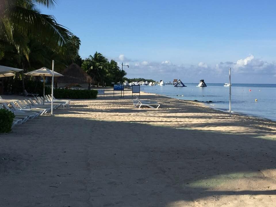 Had the beach to ourselves!